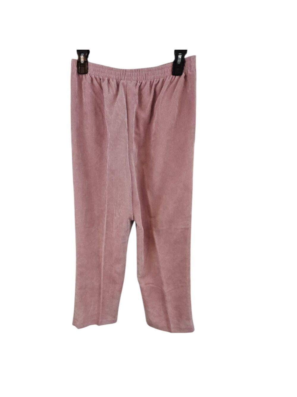 3/$25 Alfred Dunner Size 10 Pink Corduroy Pants Pull On